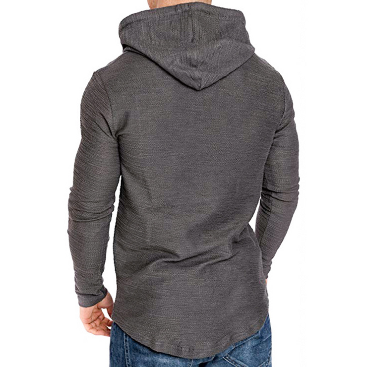 Men Hoodie Sweatshirt Casual Long Sleeve